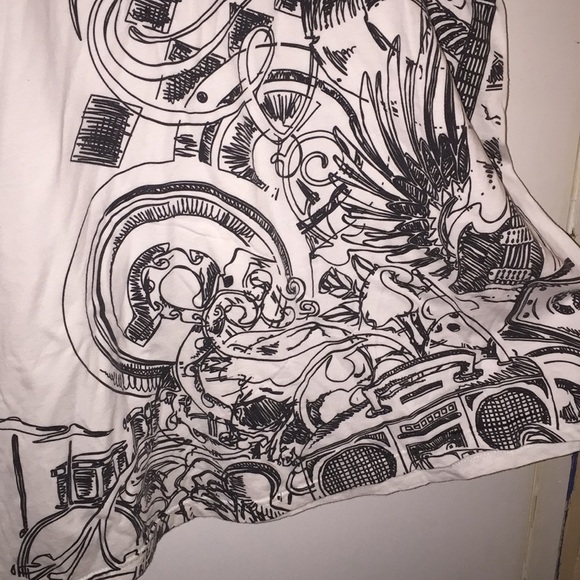 Distortion Custom Rags Graphic Tee - Picture 4 of 6